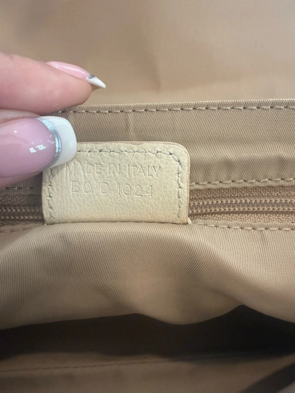 Dior Beige Trotter Floral-Embroidered Crossbody w/COA & Matching Wallet BOD1024 - Picture 7 of 16